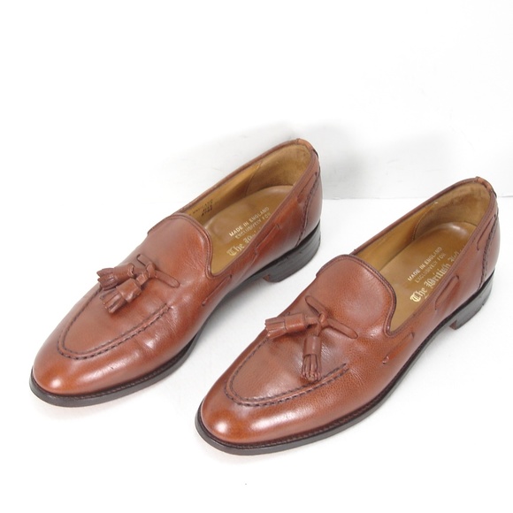 THE BRITISH ISLES COLLECTION LEATHER  LOAFERS 10 B
